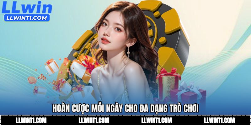 Hoàn cược mỗi ngày cho đa dạng trò chơi